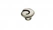 Ручка-кнопка 1501, античное серебро